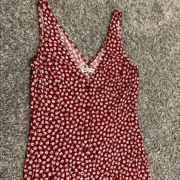 NWOT❤️Reformation Luke Dress - Kendie - Picture 9 of 13